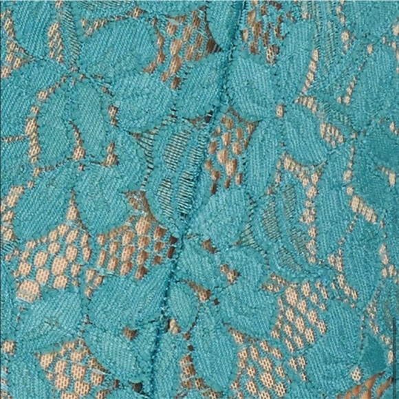 Intimately Free Avery Lace Bodysuit In Green - Picture 7 of 8